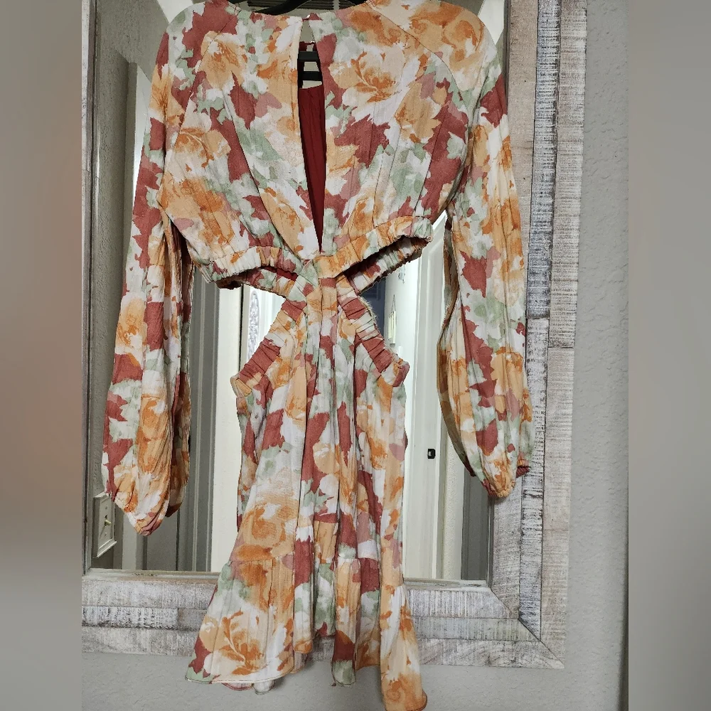 Sage The Label Amalfi Cutout Mini Dress - Picture 8 of 12